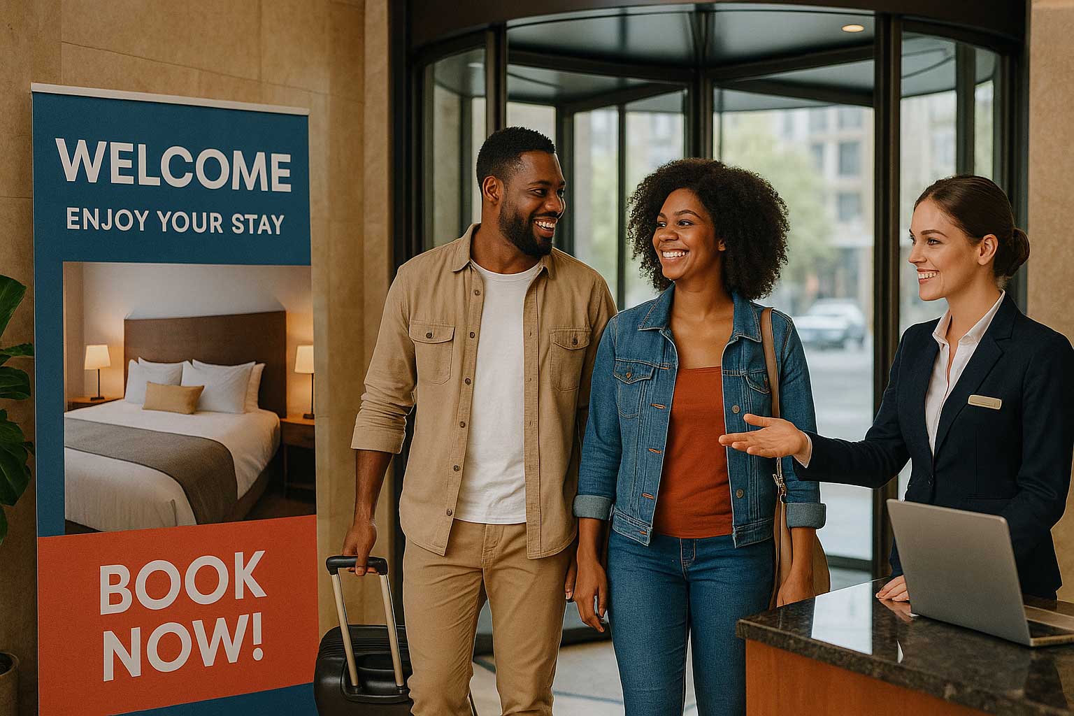 strategic print advertising hotel