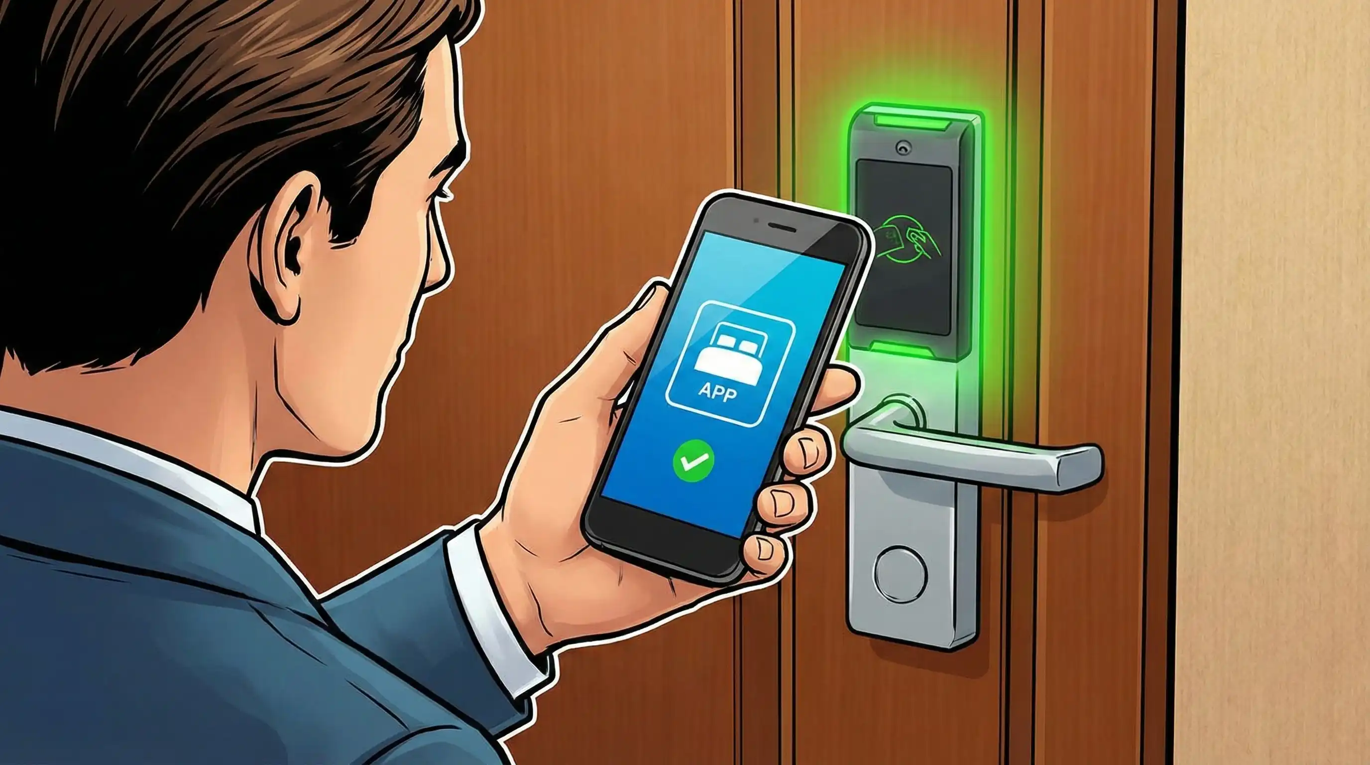 Sistema de entrada con tarjeta para hoteles: Control de acceso moderno