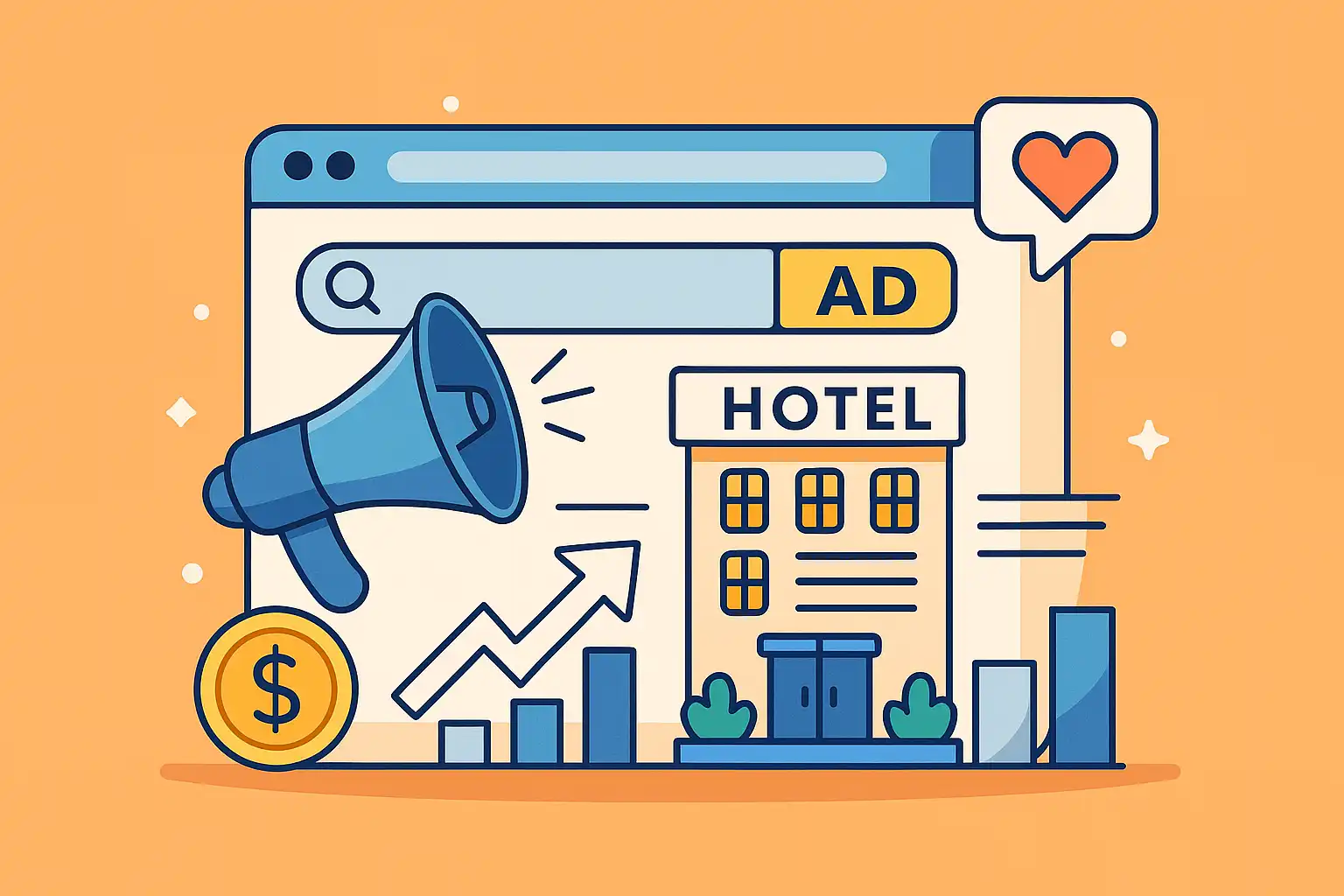 Online Advertising for Hotels: Strategic Revenue-Driven Approach