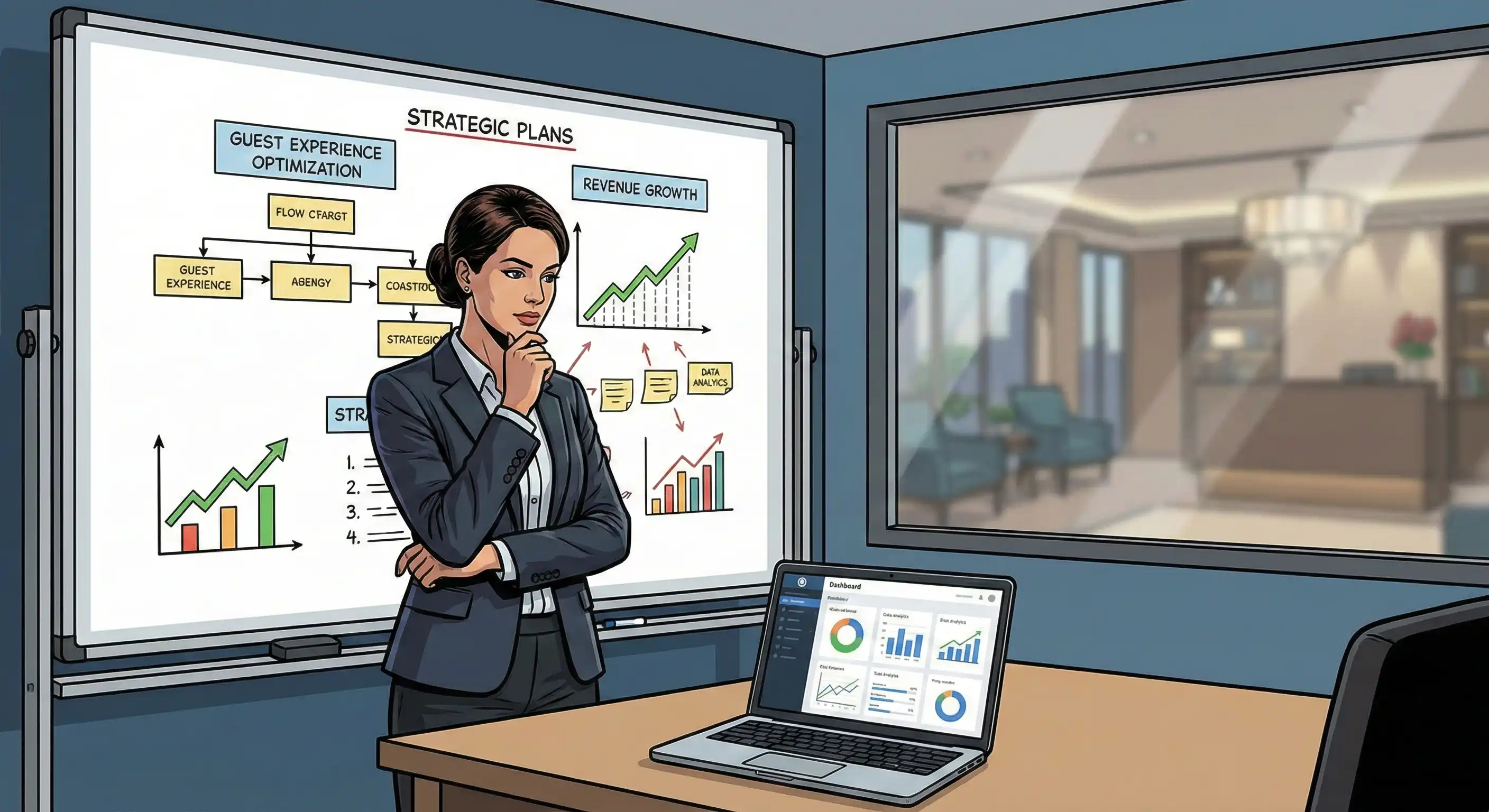 Gestión de hoteles boutique: Operaciones y Estrategia